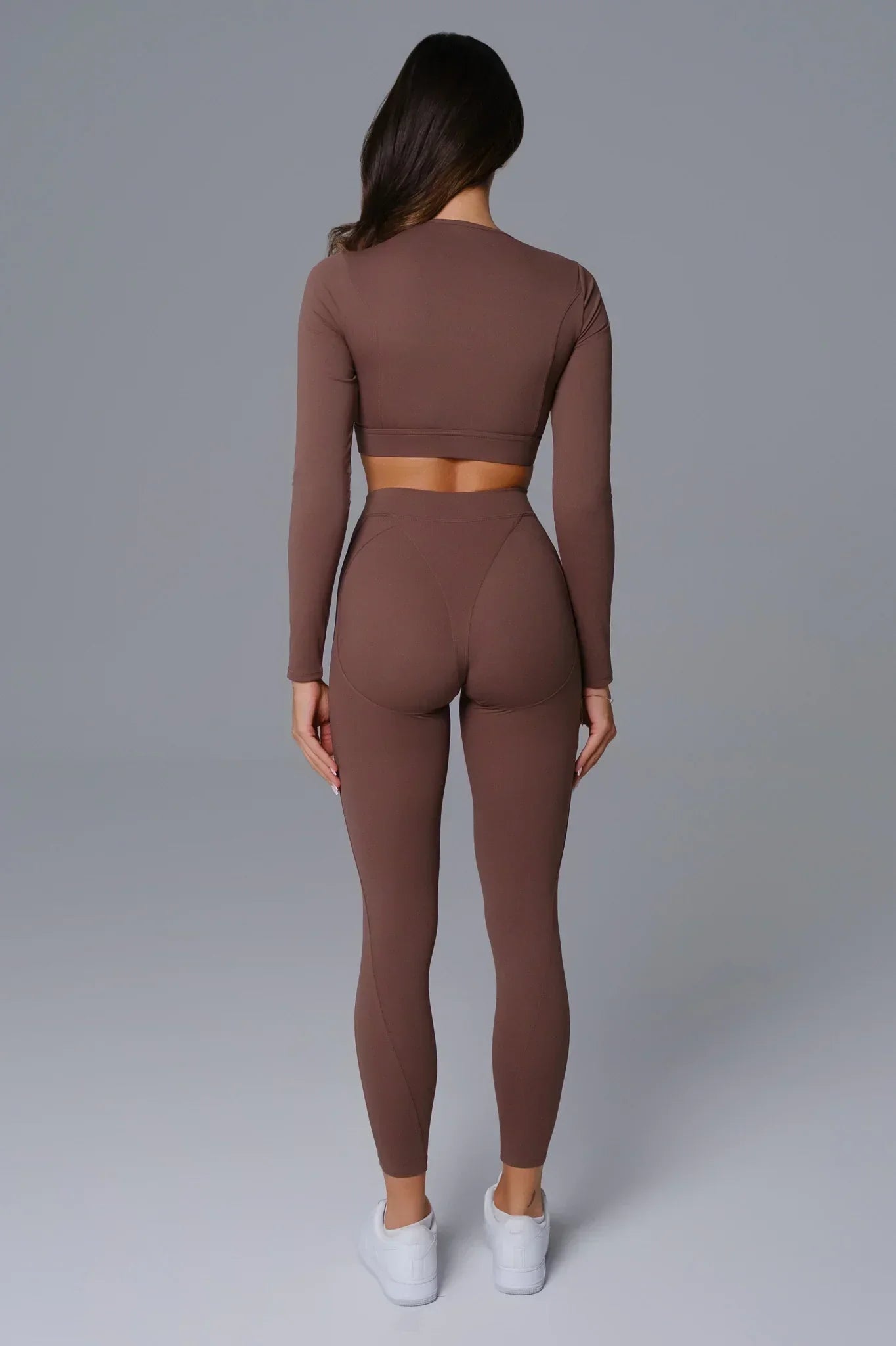 ÉTER Legging Siluete CACAO