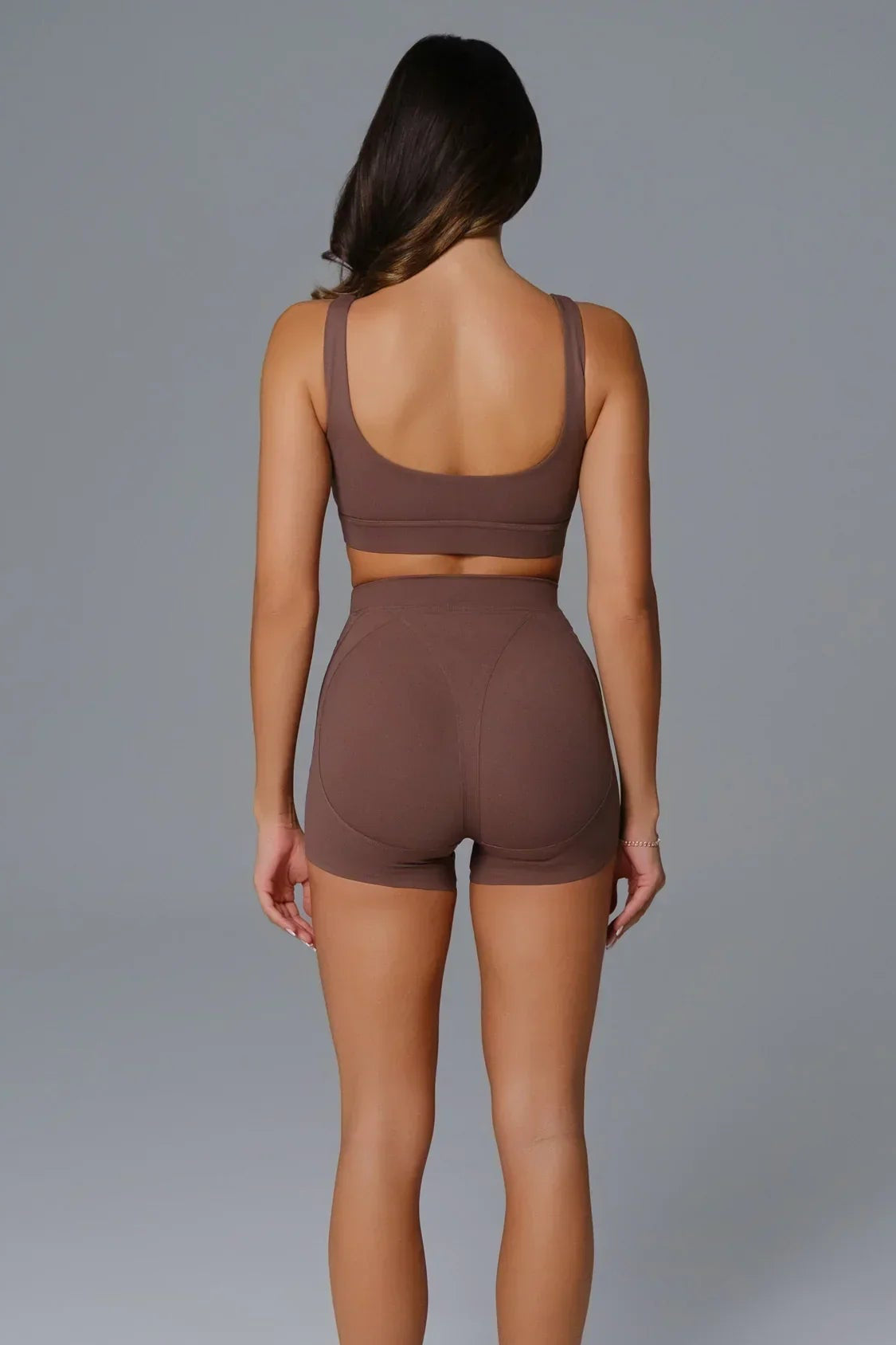 ÉTER Shorts Siluete CACAO