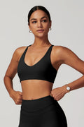 Essencial Support Bra Top Black