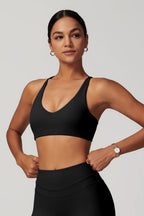 Essencial Support Bra Top Black