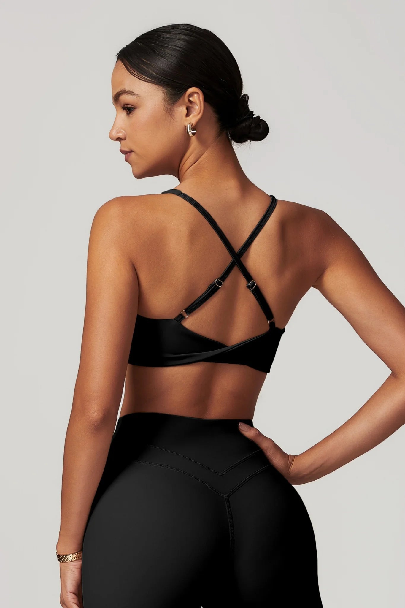 Essencial Support Bra Top Black