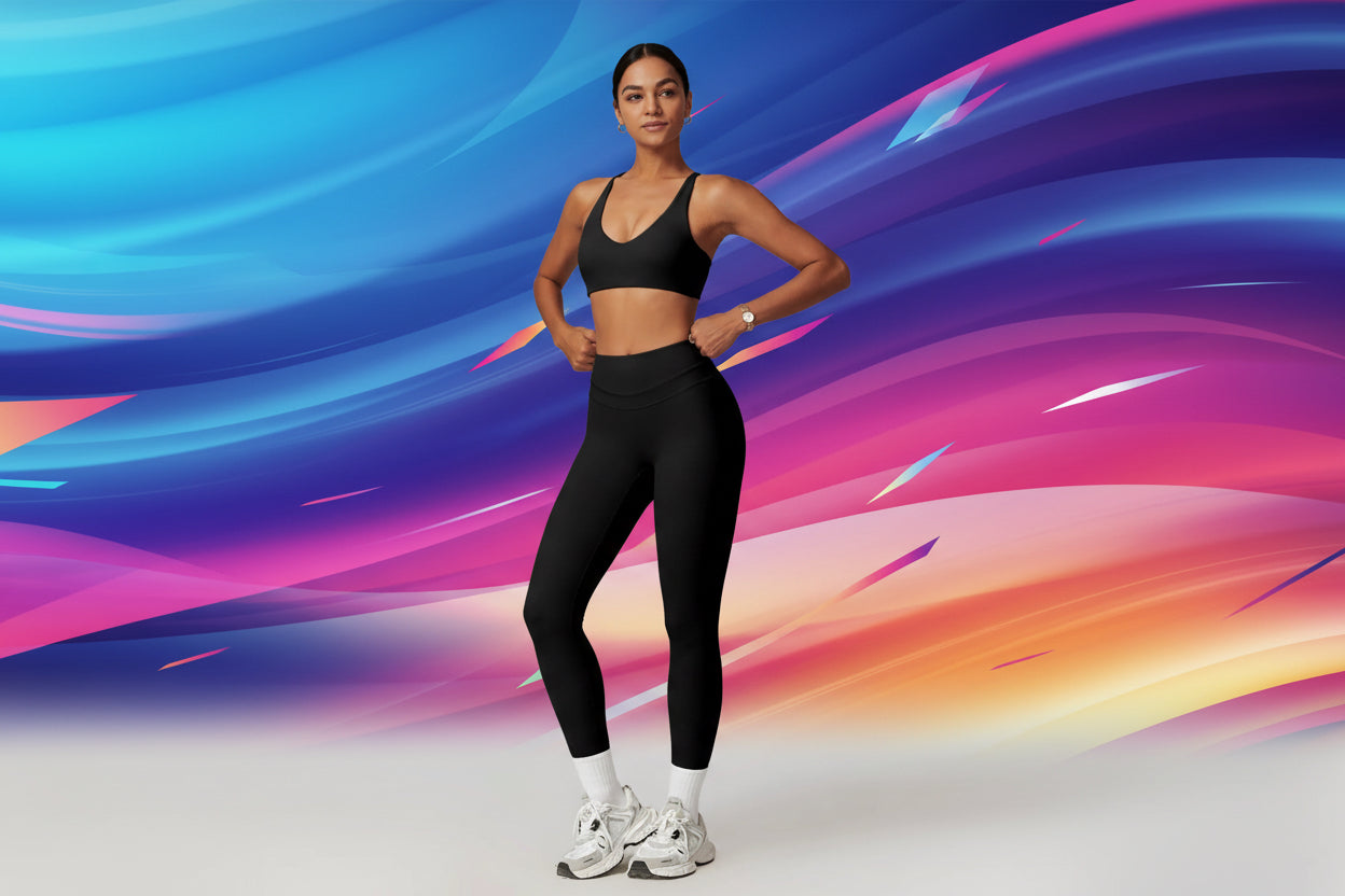 Sculpted Waist Legging - Black