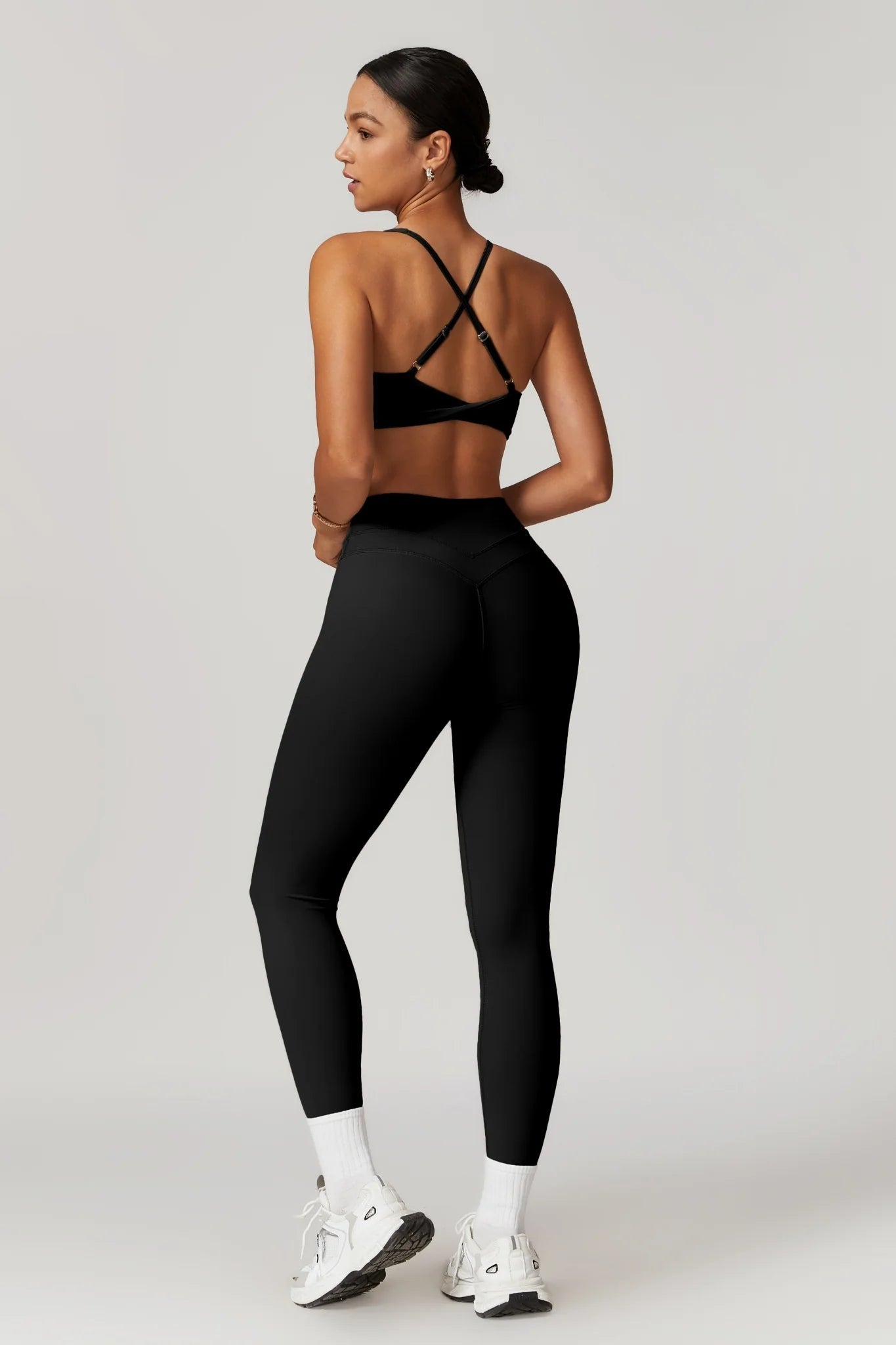 Sculpted Waist Legging - Black