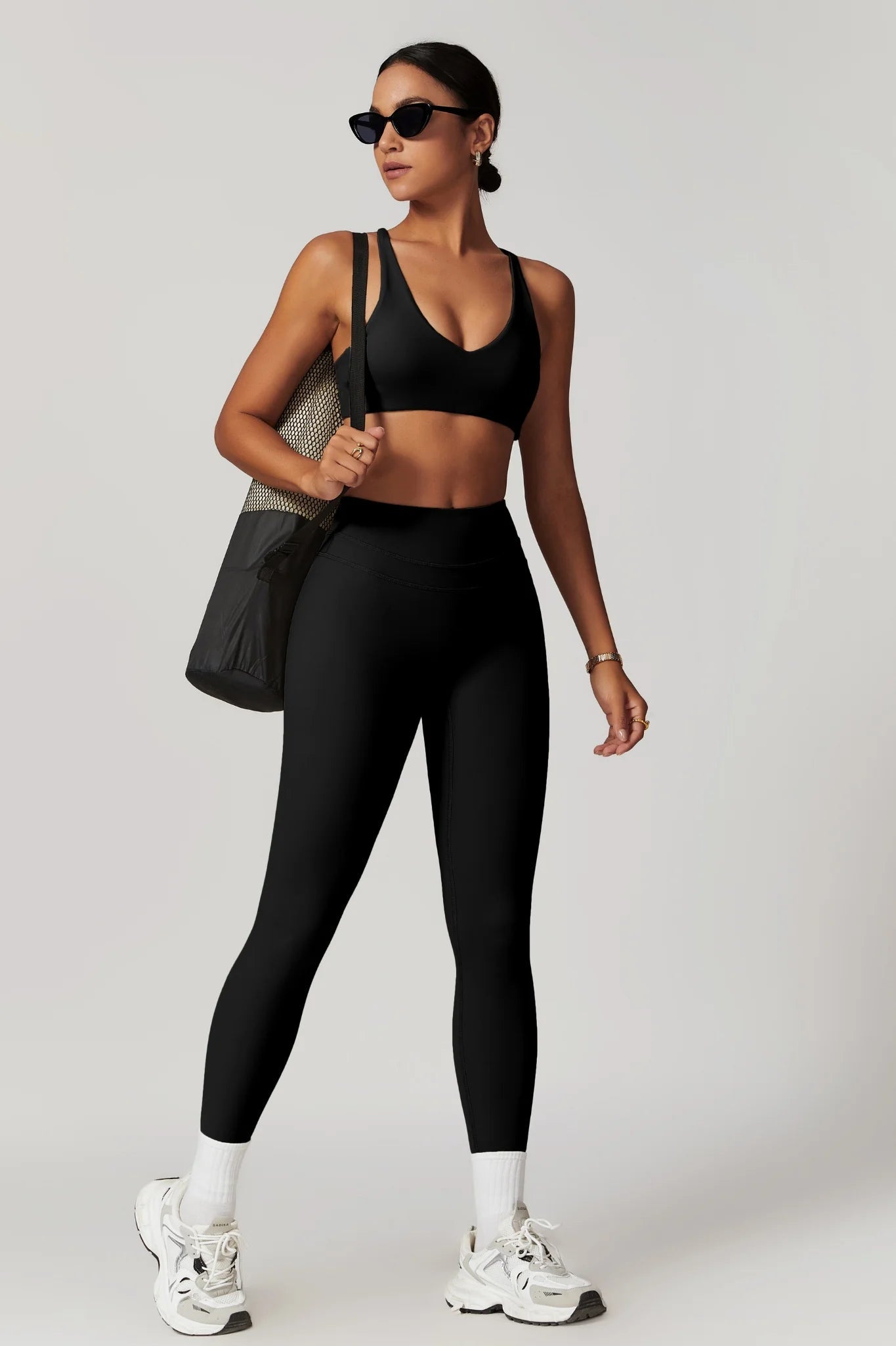 Sculpted Waist Legging - Black