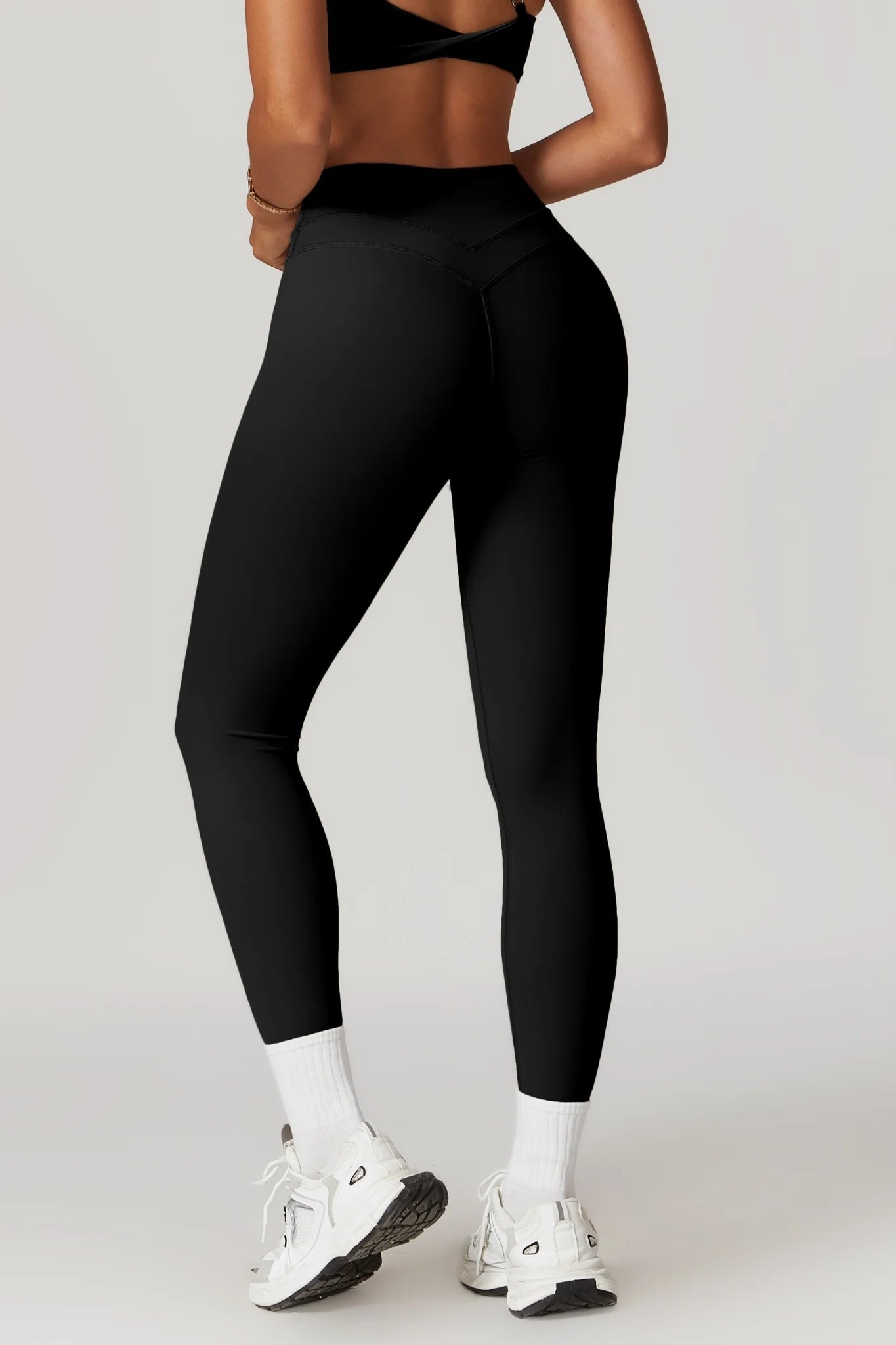 Sculpted Waist Legging - Black