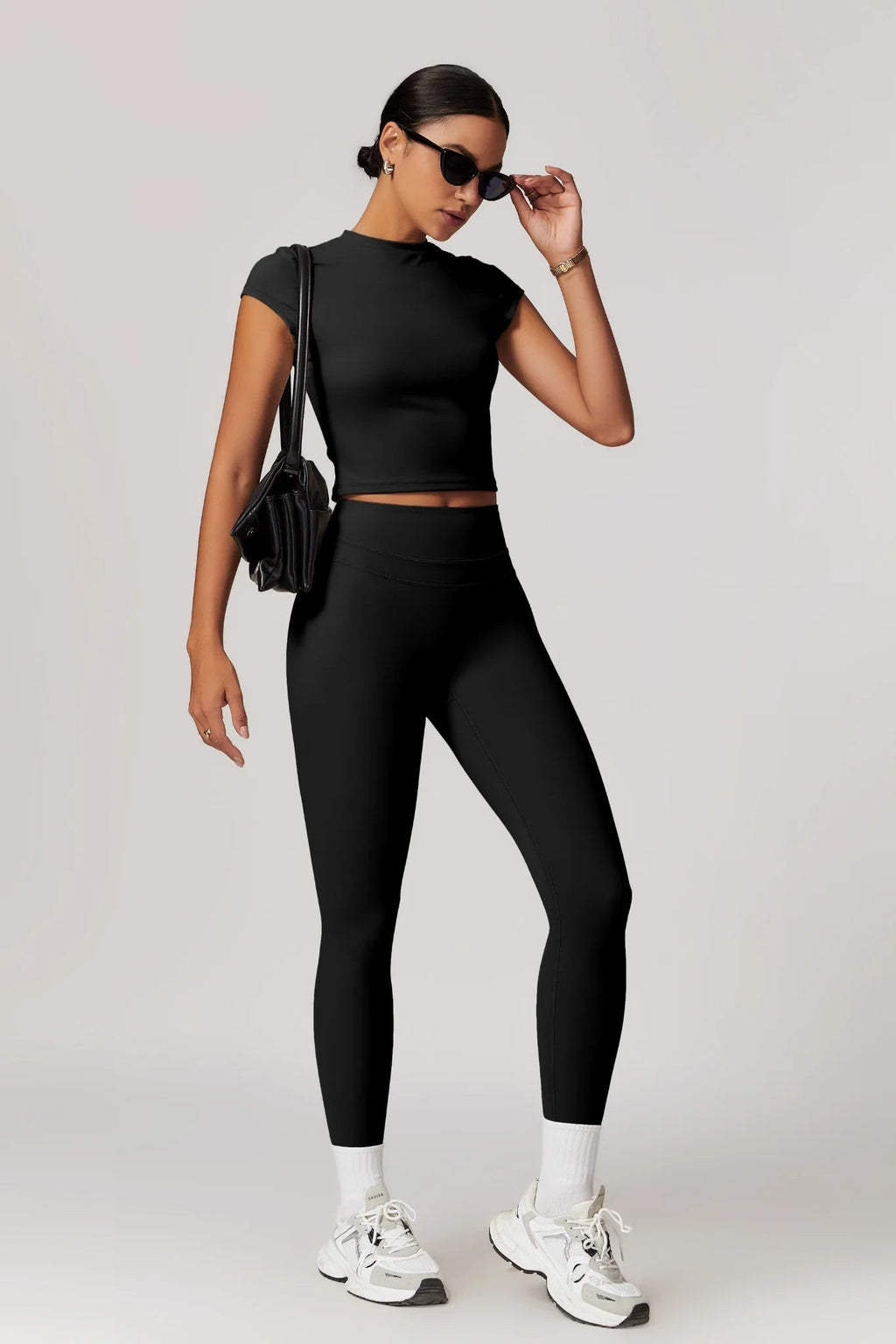 Sculpted Waist Legging - Black