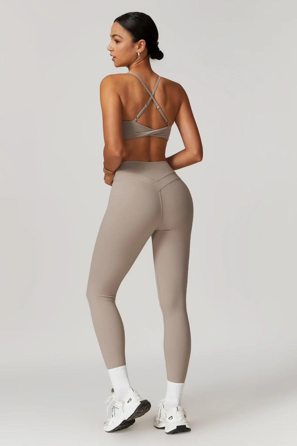Sculpted Waist Legging - Nude